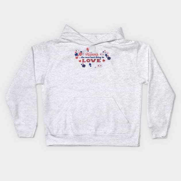 Hamm's Beer = LOVE Kids Hoodie by Eugene and Jonnie Tee's